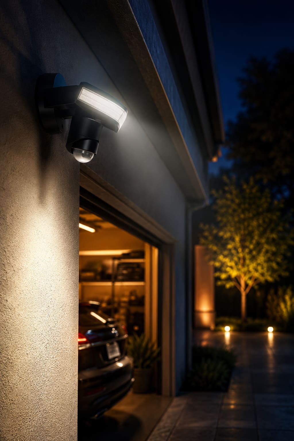 Motion-Activated Security Light
