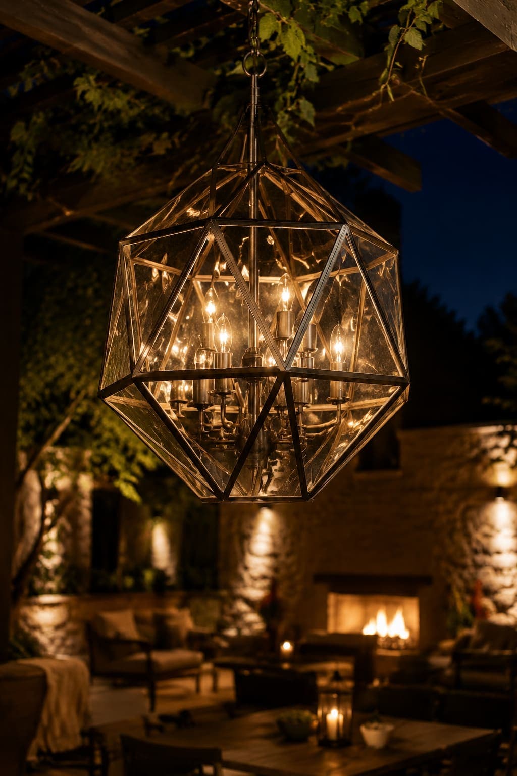 Patio Hanging Chandelier